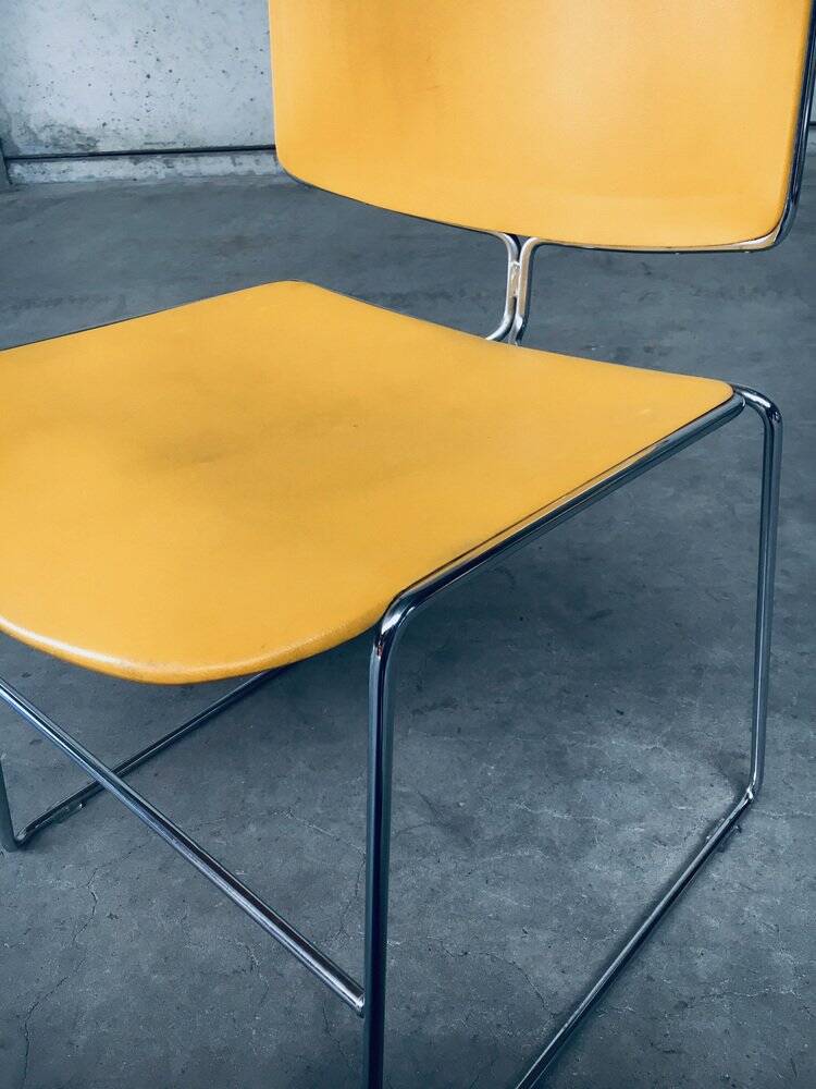 Max Stacker Conference & Office Chairs by Steelcase Strafor, 1980s, Set of 8