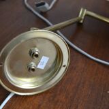 Pair of vintage gold articulated sconces