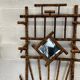 Old bamboo coat rack