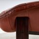 Leather armchair by Jean Gillon for Probel (mk10185)