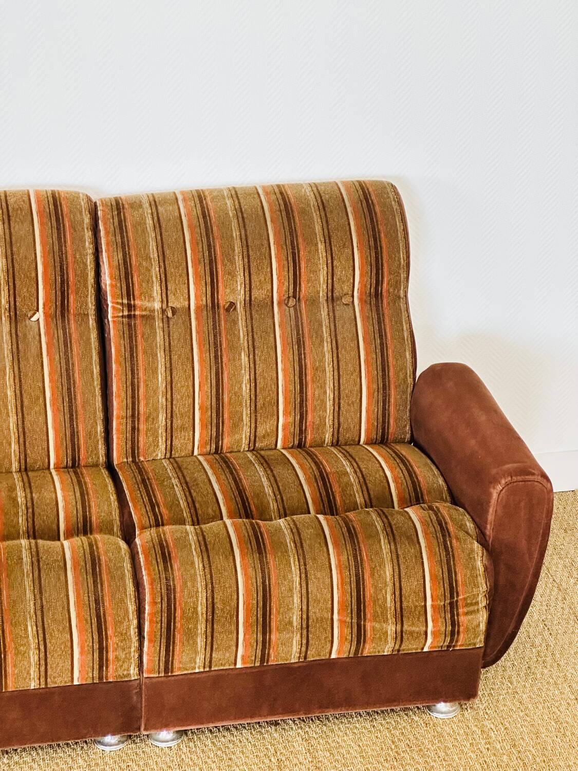 Vintage 1970s modular sofa set