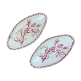 Lot of 2 dishes model Cactus de Gien