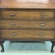 English oak scriban 1930