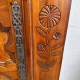 Pair of Louis XV style wardrobe doors