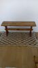 Paire de bancs anciens