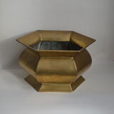 Brass pot cover