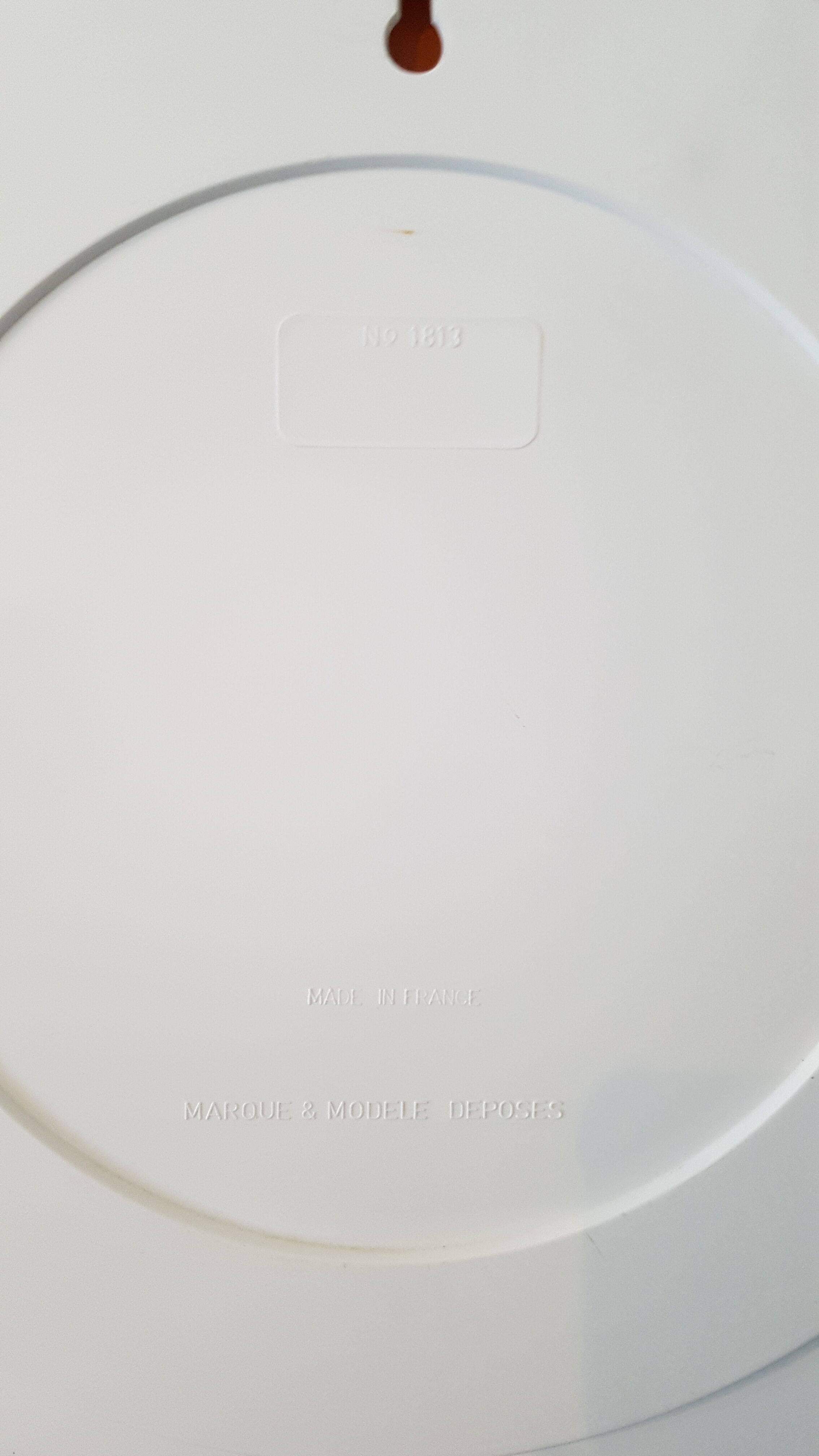 White round wall mirror 40cm Gilac