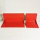 Pair of Space Age wall shelves, Germany, 1970s