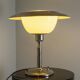 Lampe de table Art Déco en verre opalin, vers 1930