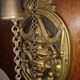 Pendule mouvement horloge hollandaise dite chaise époque 18eme