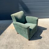Velvet club chair