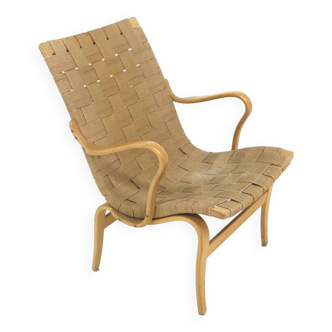 Scandinavian armchair "Eva", Bruno Mathsson, Sweden, 1970