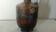 Finely enamelled glass carafe from the late 19th century.
