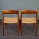Set of 6 chairs and dining table Niels Otto Møller