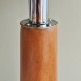 Grande lampe nautique bois et laiton années 80