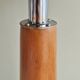 Large nautical lamp in wood and brass from the 80s