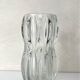 SKLO Union vase by Jan Schmidt, mid-century in clear glass