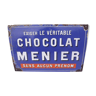 Plaque èmaillée Chocolat Menier Japy Fréres