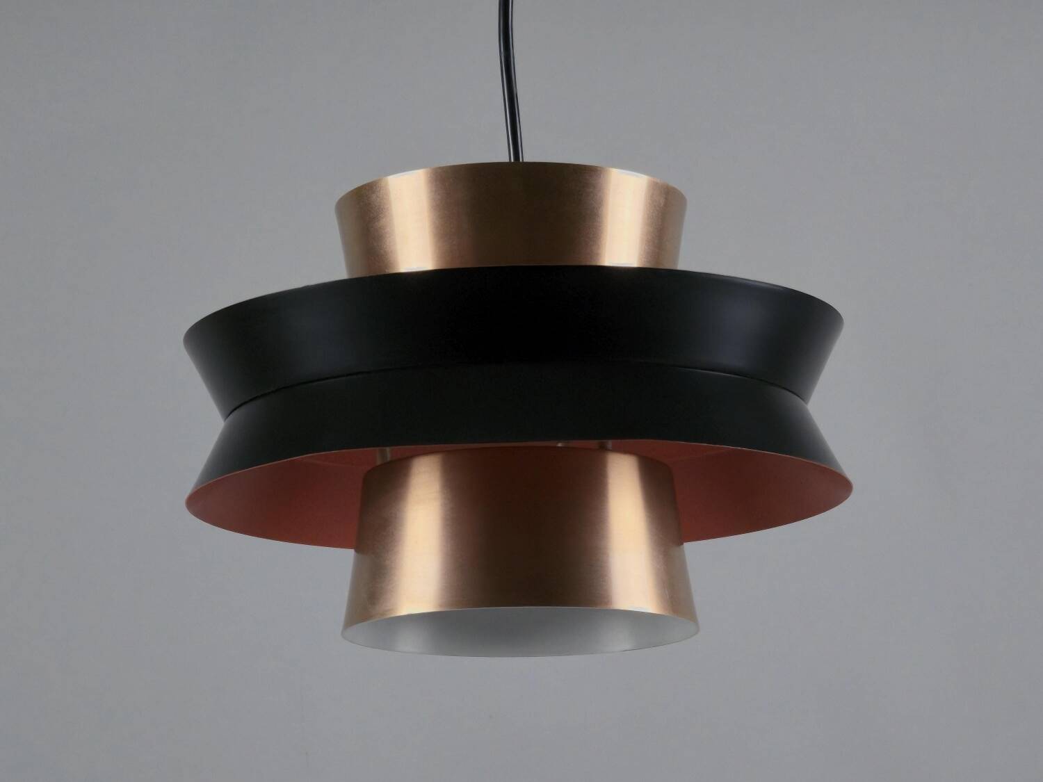 Vintage 1970s Granhaga Trava Pendant Lamp By Carl Thore.