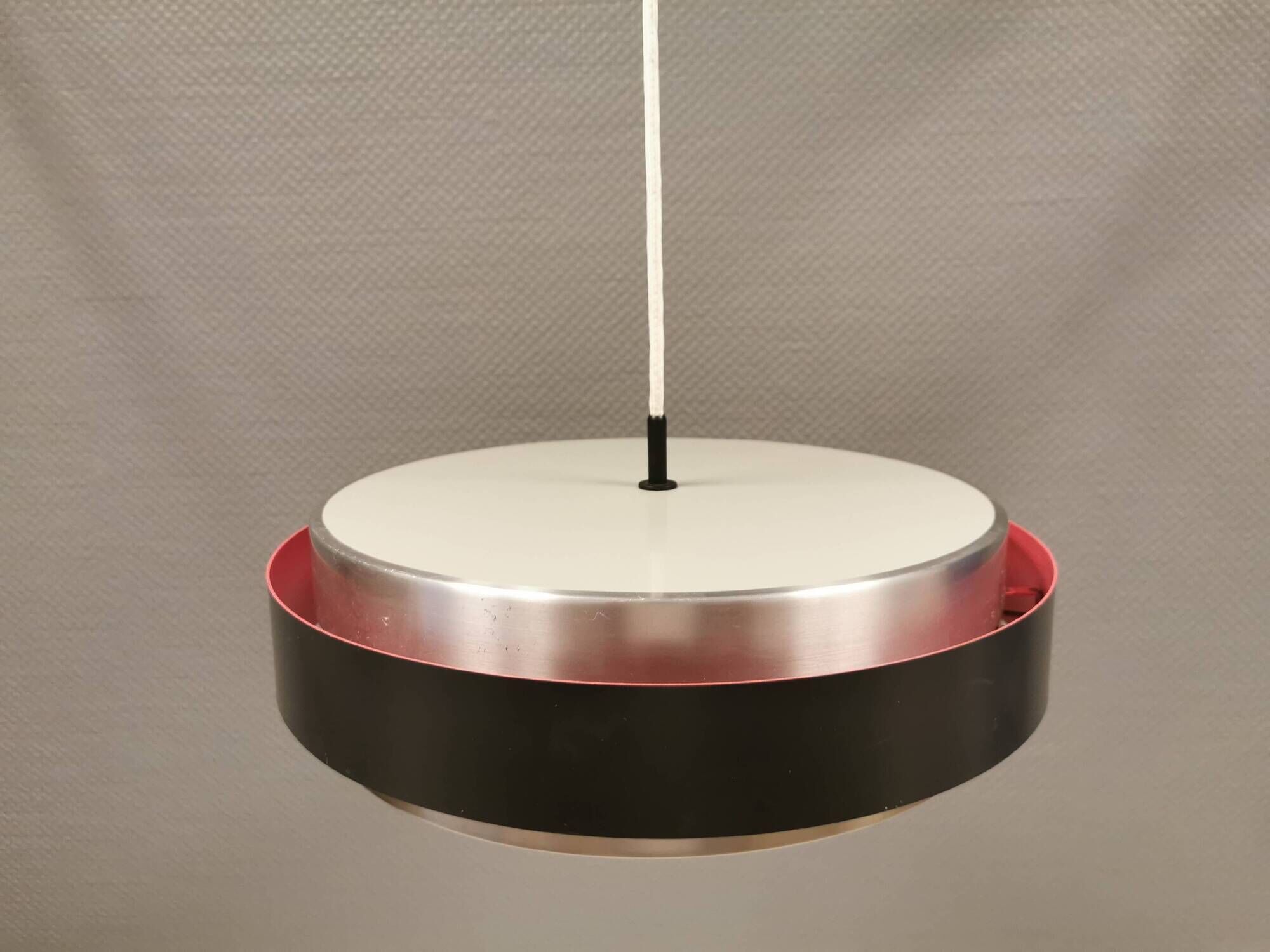 Danish design hanging lamp by Jo Hammerborg, produced by Fog&Mørup, model Sera from 1968.