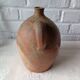 Old beige-brown stoneware jar France