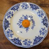 Plat bleu en gien