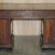 Thomas Chippendale Revival desk with a leather top