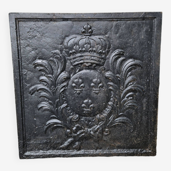 Plaque cheminée h70 x 69 cm