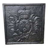 Fireplace plate h70 x 69 cm