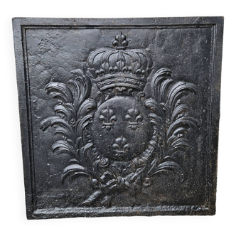 Plaque cheminée h70 x 69 cm