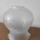 'Tulip' lampshade for lighting, transparent decoration on frosted glass.