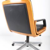 Leather office chair by Eugen Schmidt