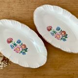 Set of two vintage Raviers Digoin