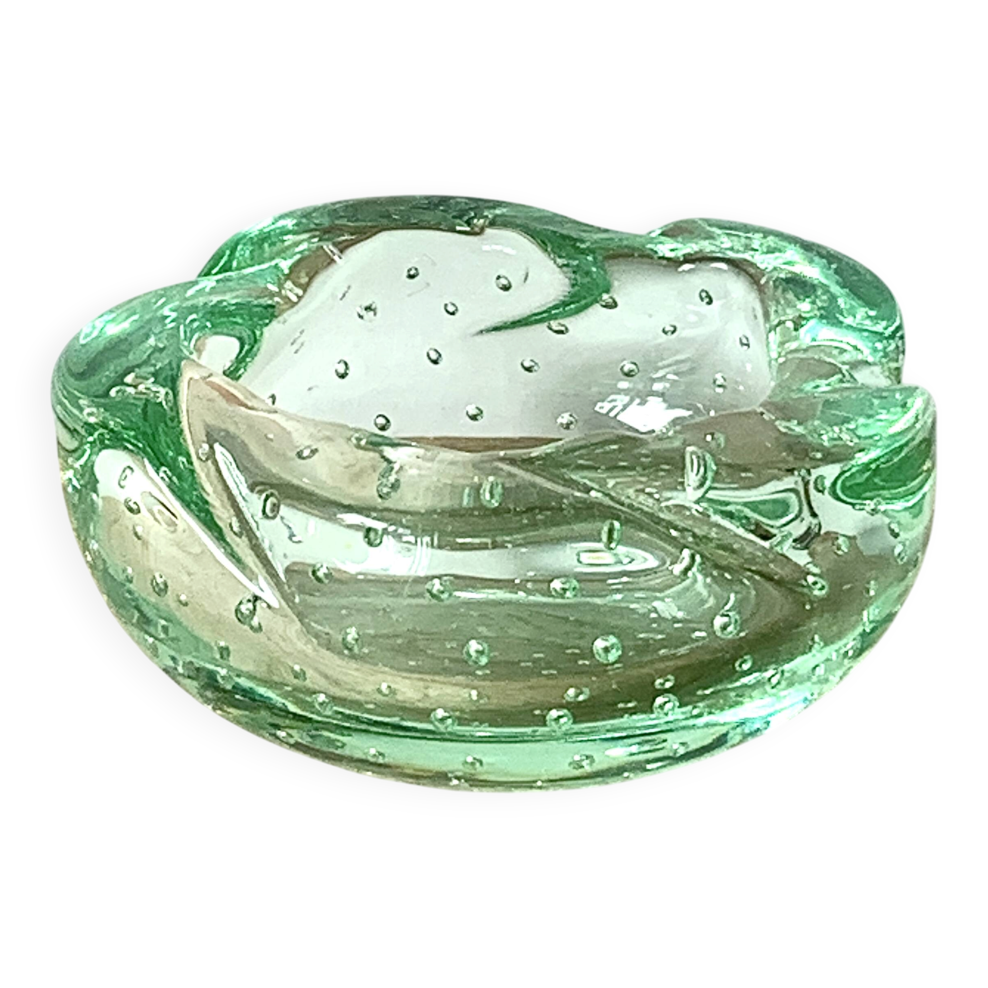 Mint bubble bowl Daum France