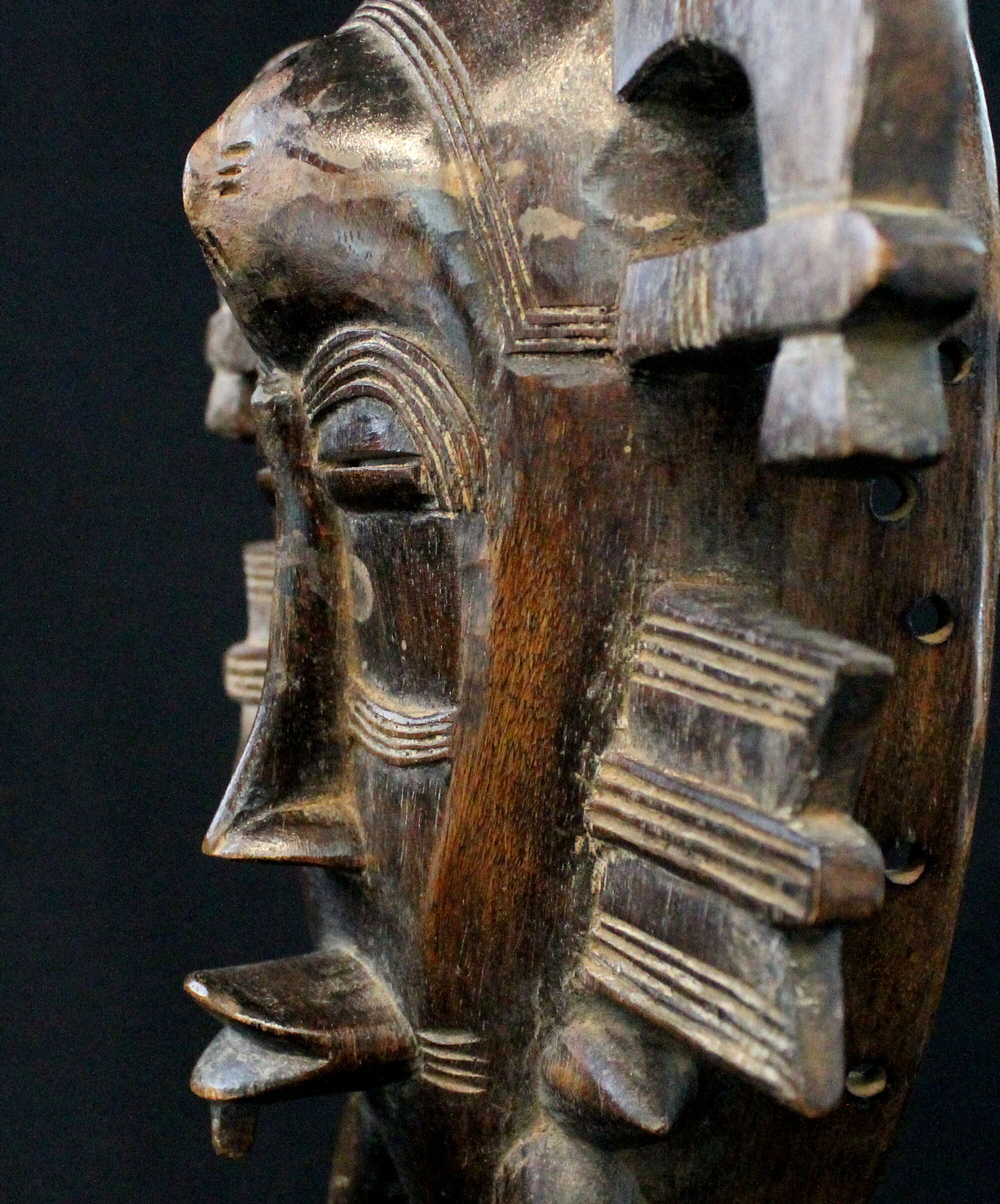 Kpelie Senoufo mask Ivory Coast