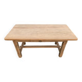 Table de ferme en chêne massif