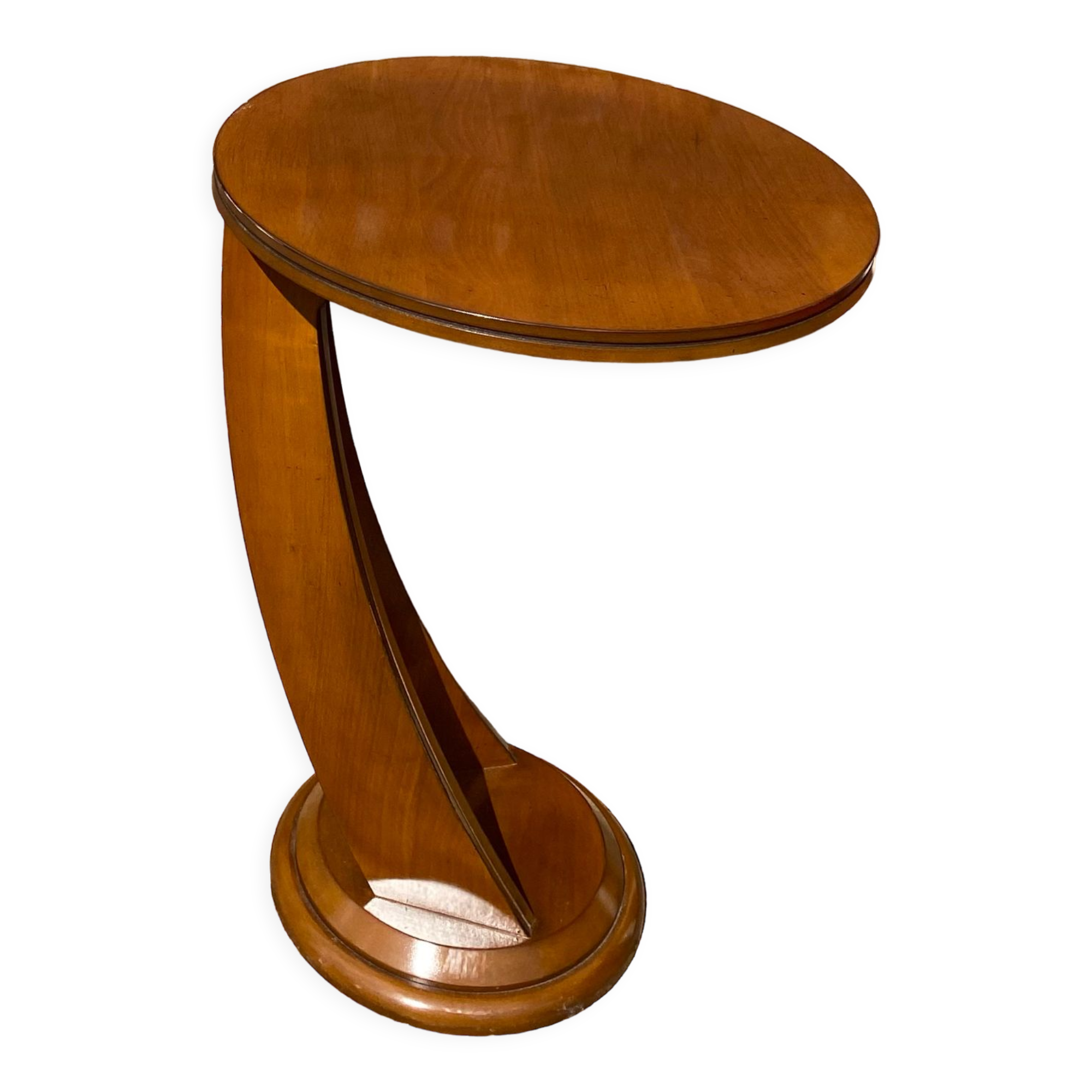 Pedestal art deco table
