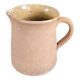 Antique milk jug in glazed terracotta