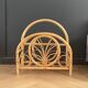 Porte-revues en bambou vintage