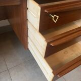 Danish Falster Teak Desk by Svend Madsen, 1960s