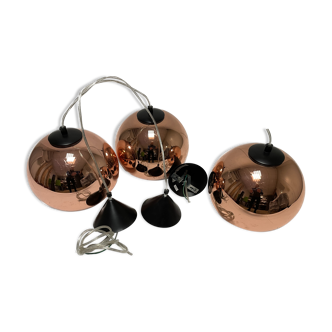 Suspension copper round 25 cm