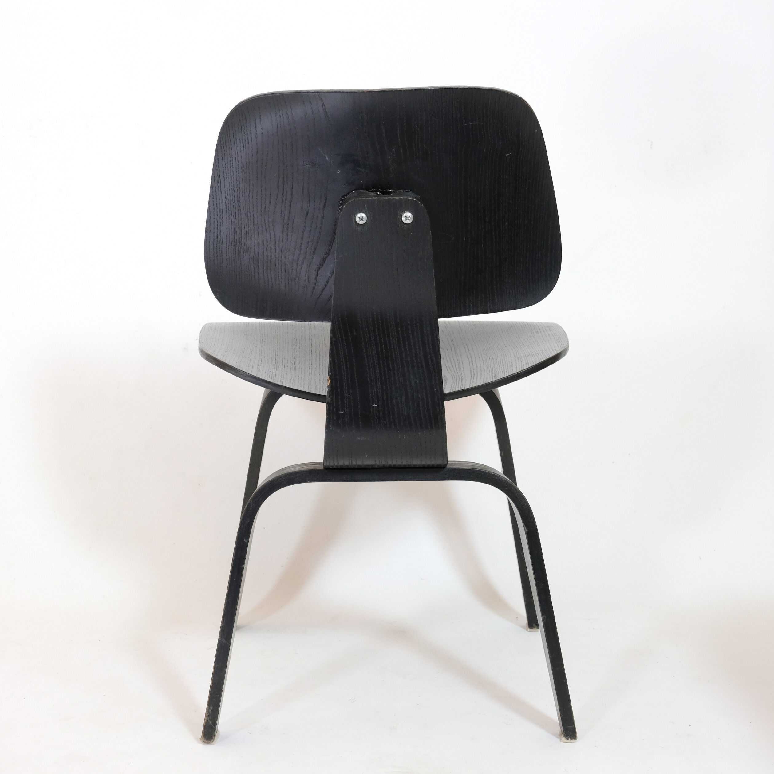 Ensemble de 4 chaises DCW par Charles & Ray Eames édition Hermann Miller USA