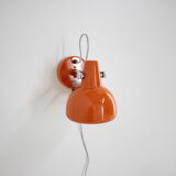 Mid-century orange wall lamp/Lidokov, 1970´s