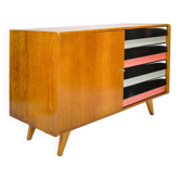 Original U-458 cabinet designed by Jiří Jiroutek in 1958 -  Black & Pink