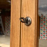 Parisian glazed wardrobe 1930 raw wood