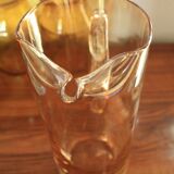 Pichet/carafe en verre soufflé