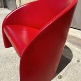 Canapé cuir Lella et Massimo Vignelli pour Poltrona Frau 1989