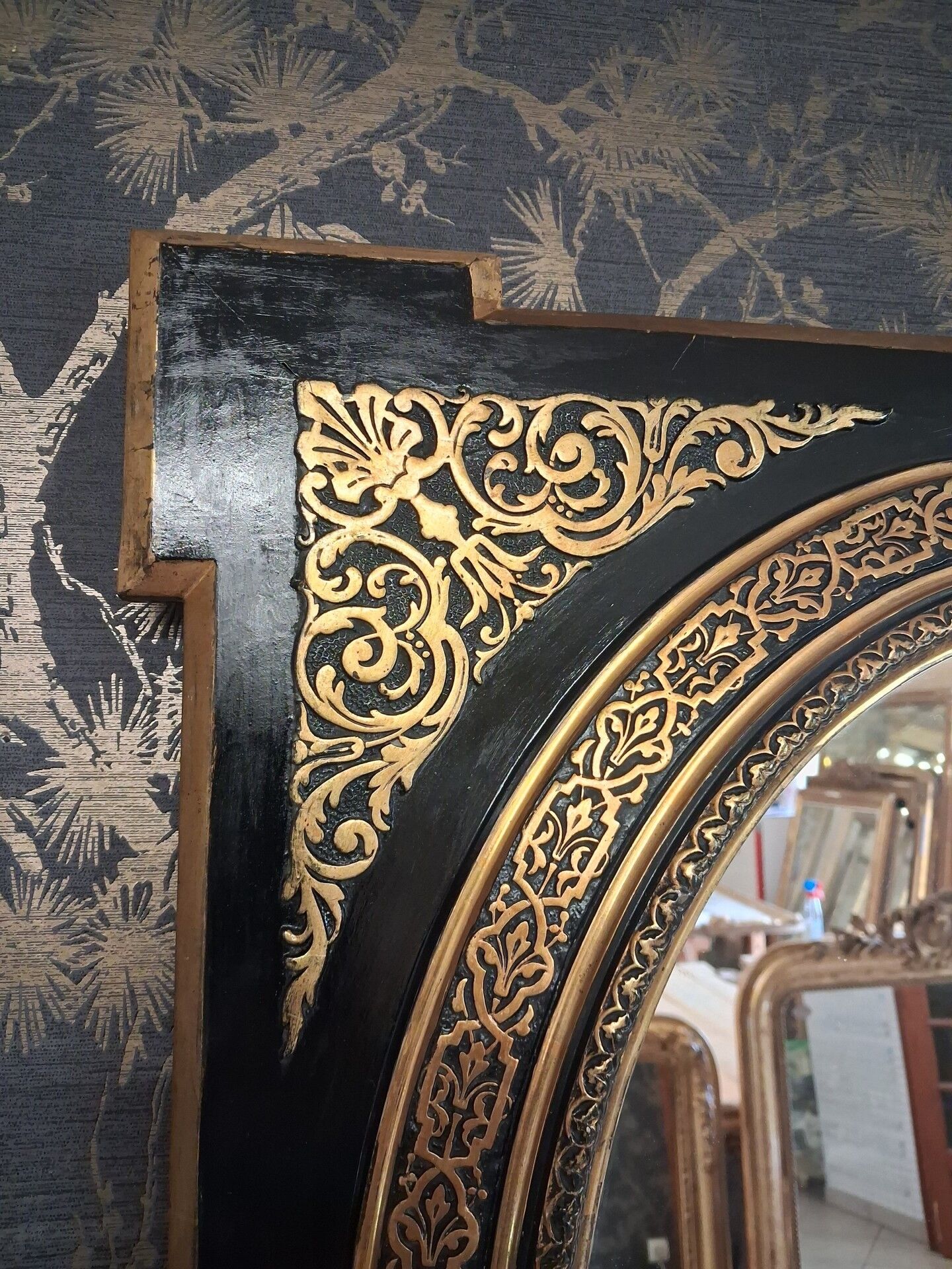 Napoleon III mirror 70 x 62
