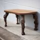 Wood and vine coffee table