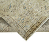 Handwoven wool anatolian beige rug 202 cm x 280 cm
